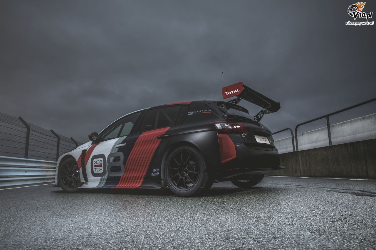 Nowy Peugeot 308TCR dla serii wycigowej WTCR