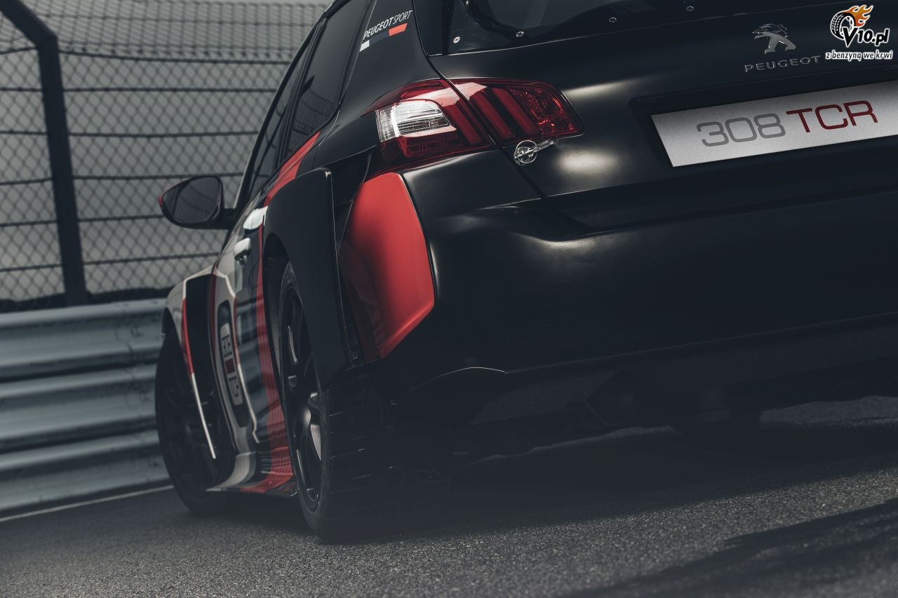 Nowy Peugeot 308TCR dla serii wycigowej WTCR