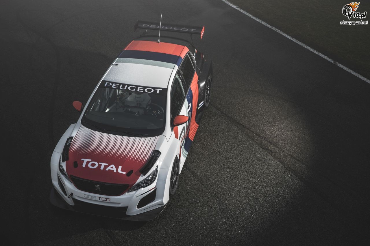 Nowy Peugeot 308TCR dla serii wycigowej WTCR