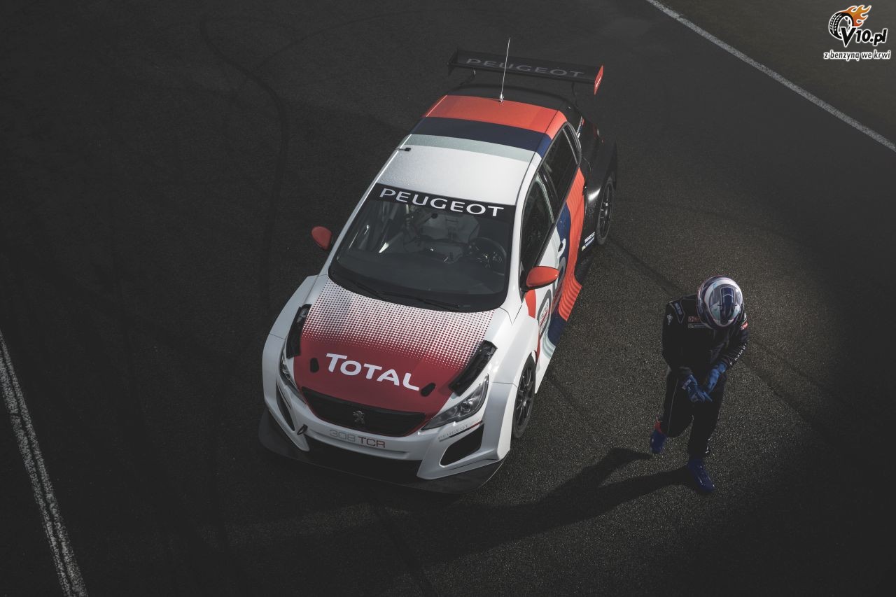 Nowy Peugeot 308TCR dla serii wycigowej WTCR