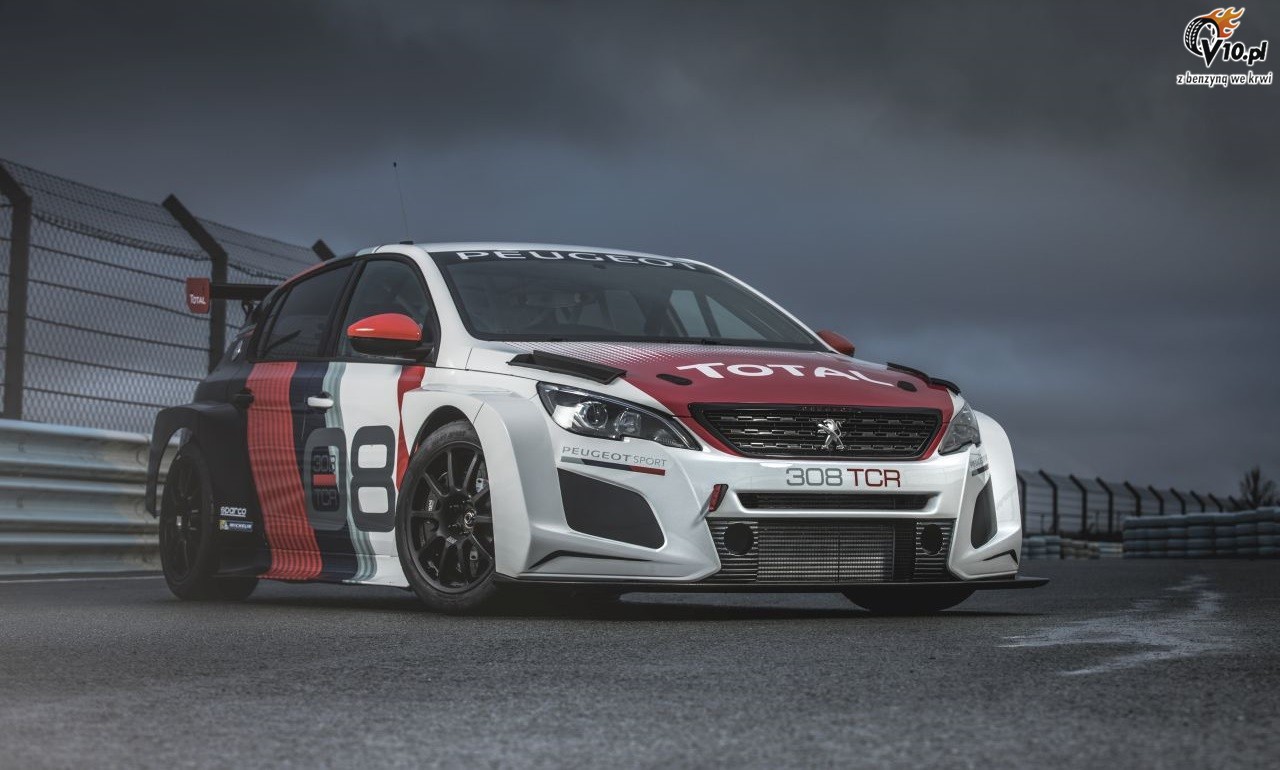 Nowy Peugeot 308TCR dla serii wycigowej WTCR