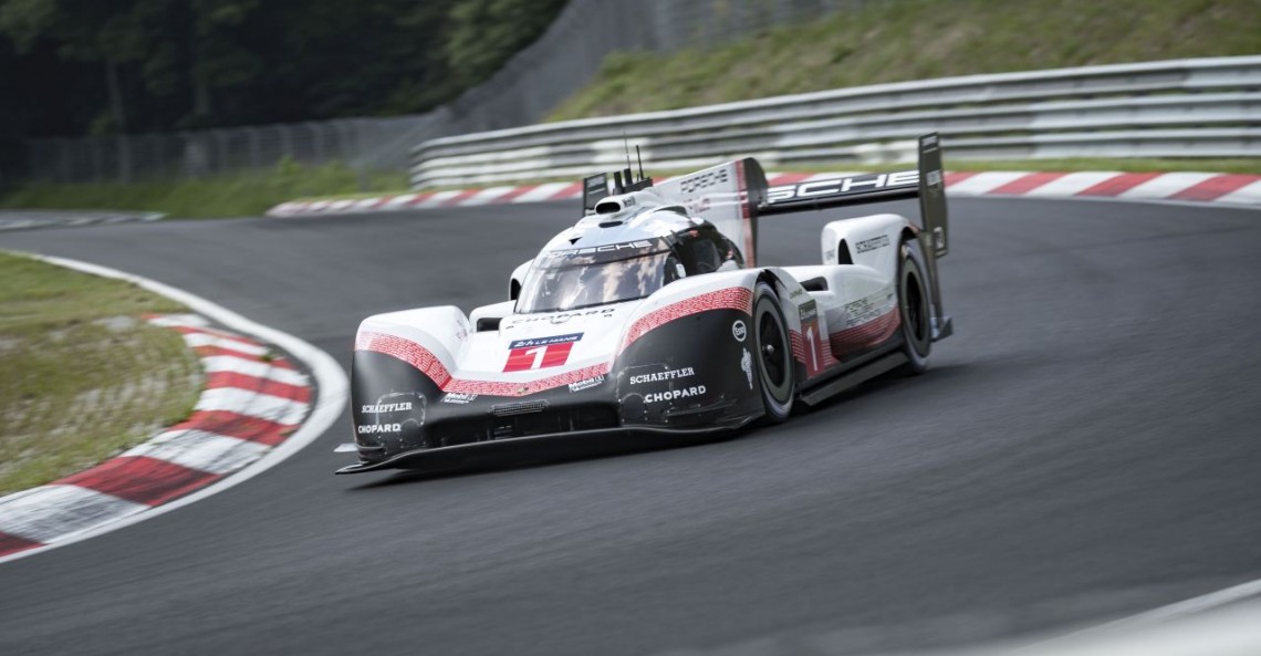Podrasowane Porsche LMP1 pobiło absolutny rekord toru Nurburgring Nordschleife