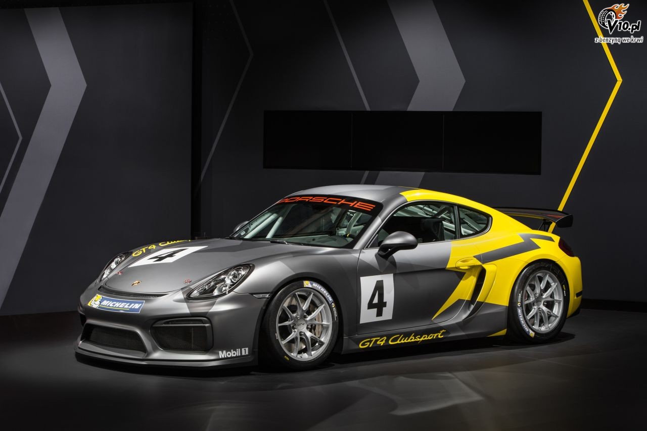 Porsche Cayman GT4 Clubsport zaprezentowane