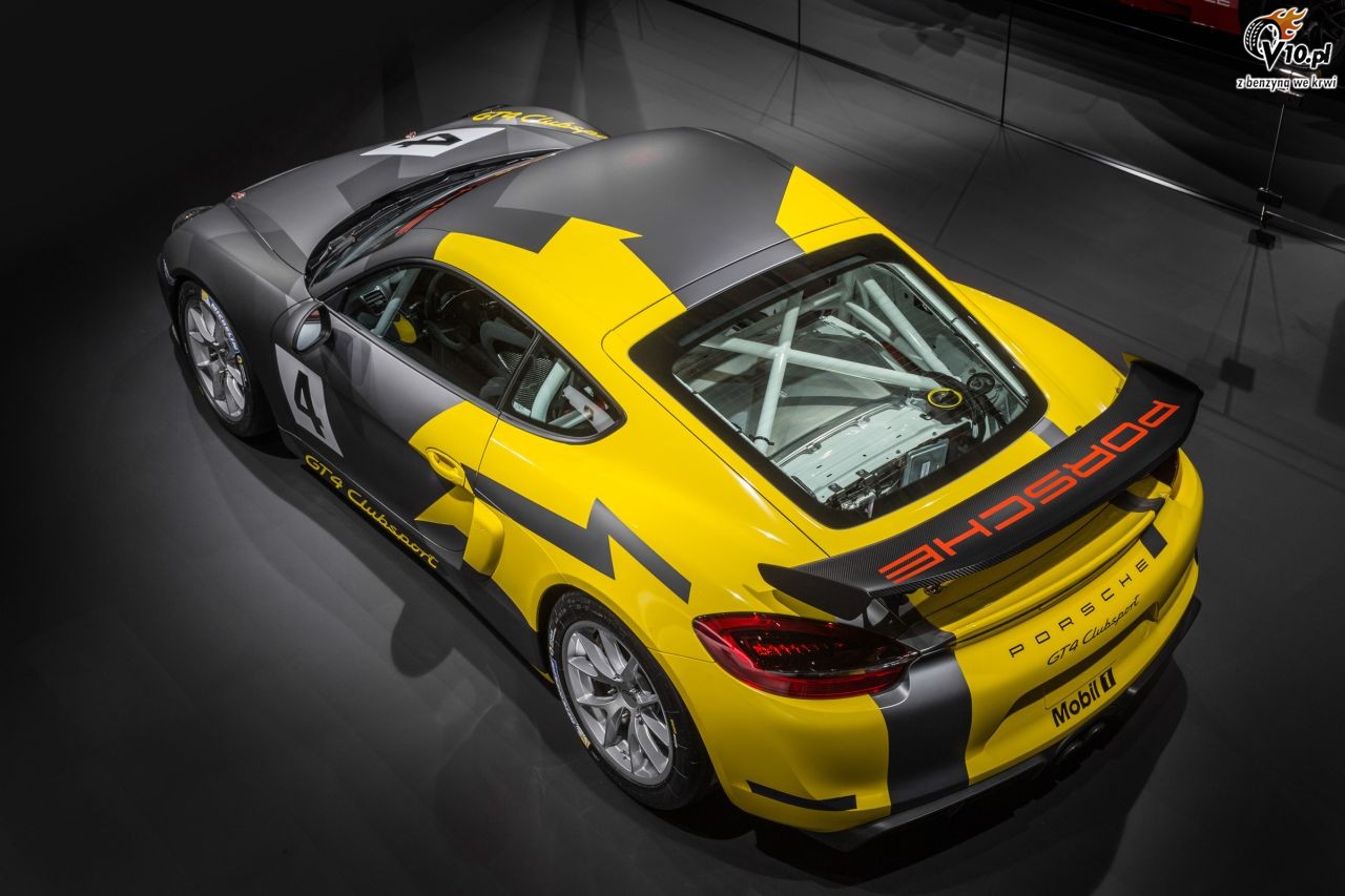 Porsche Cayman GT4 Clubsport zaprezentowane