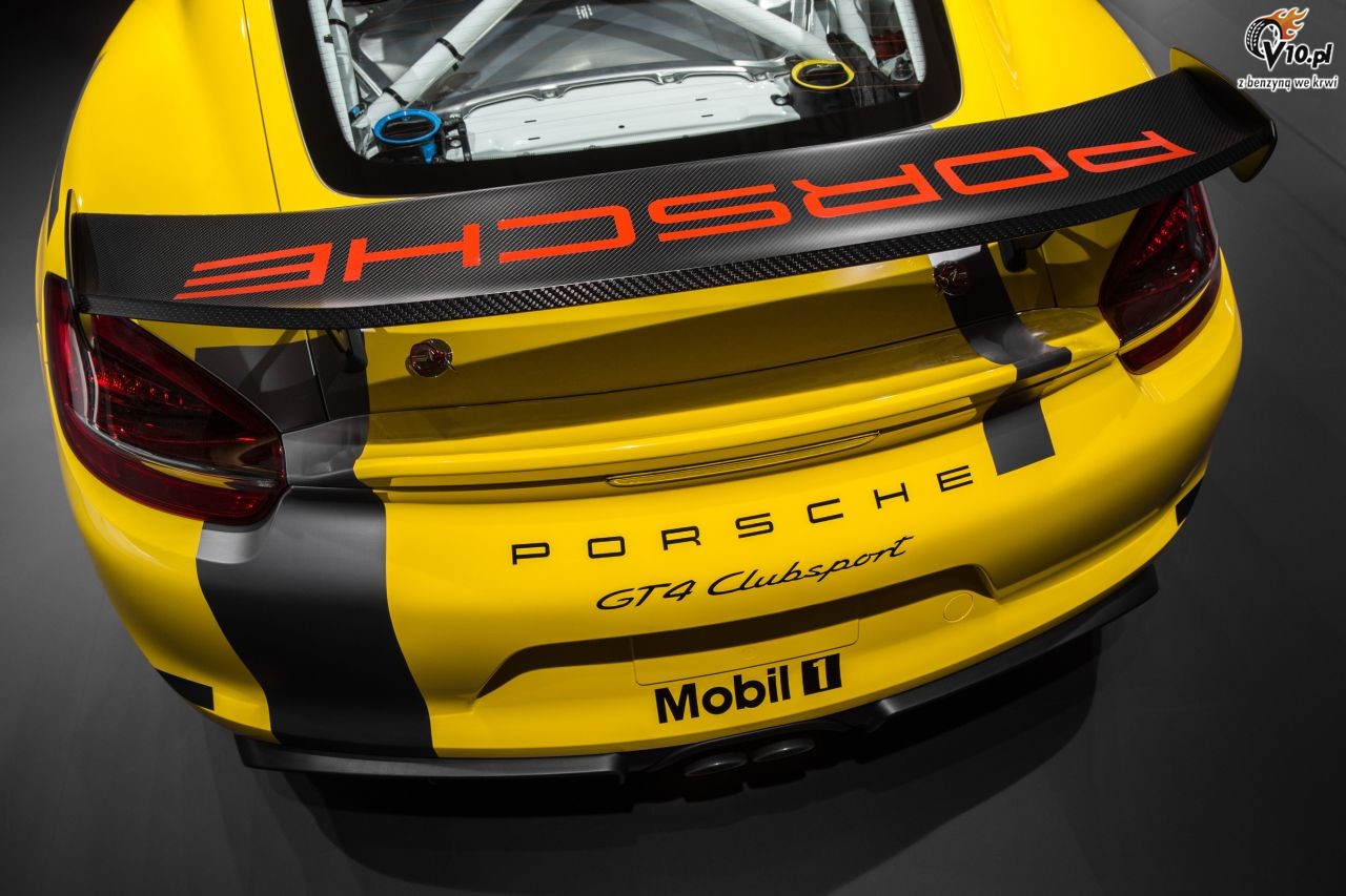 Porsche Cayman GT4 Clubsport zaprezentowane