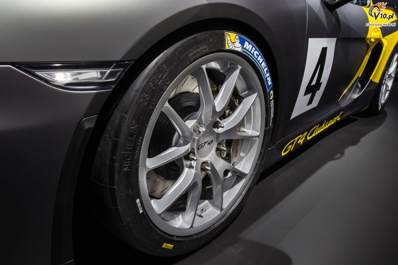 Porsche Cayman GT4 Clubsport zaprezentowane
