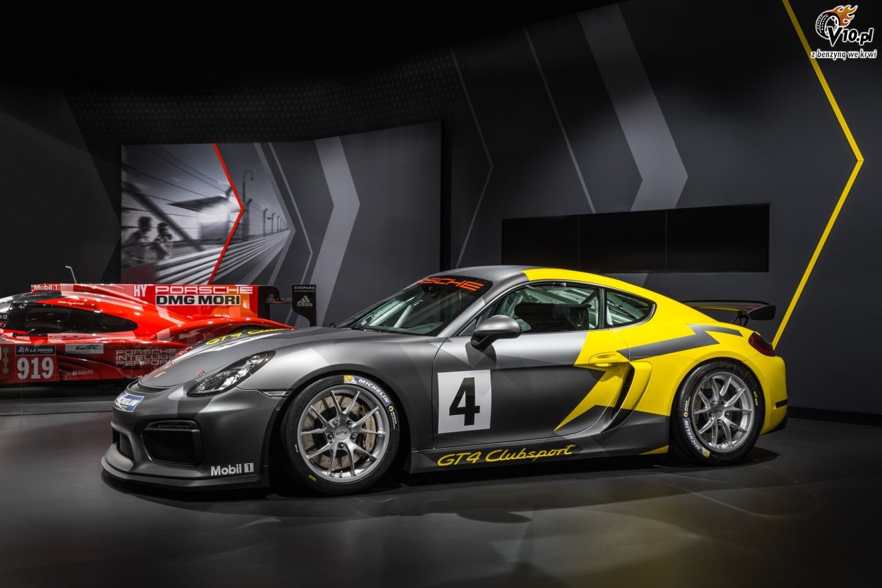 Porsche Cayman GT4 Clubsport zaprezentowane
