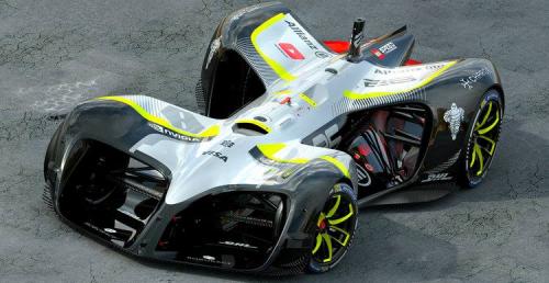 Autonomiczny samochód wyścigowy Robocar w finalnej wersji