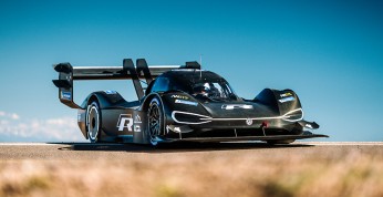 Volkswagen testuje swój elektryczny prototyp na trasie Pikes Peak...