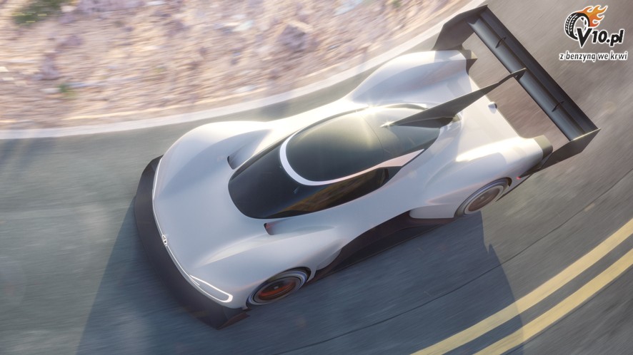 Volkswagen pokaza elektryczny samochd wycigowy na Pikes Peak