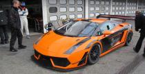 Lisowski i Somian testowali wyczynowe Lamborghini Gallardo LP600+ GT3