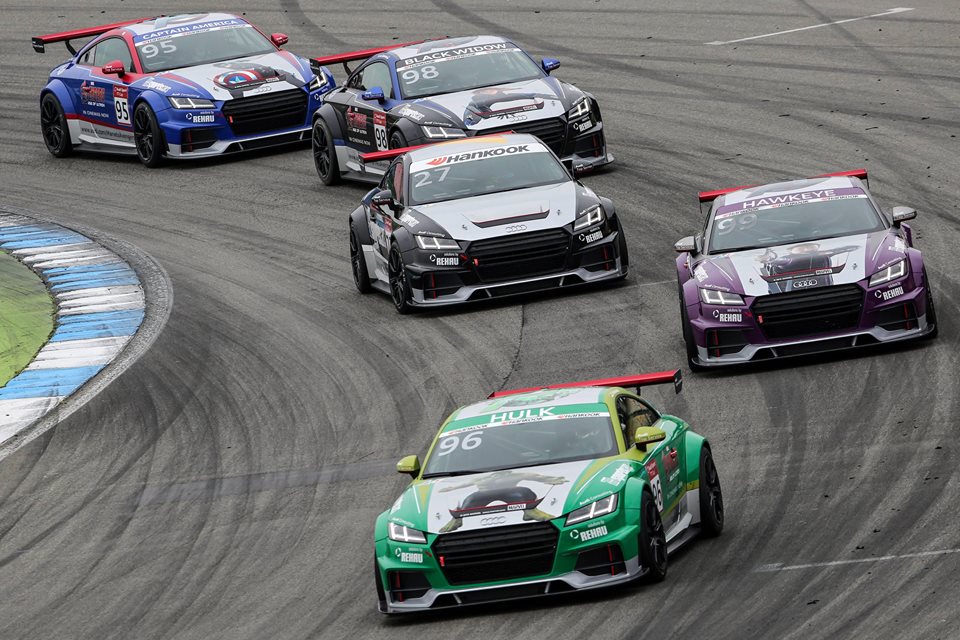 Kisiel tu za podium na inauguracj Audi Sport TT Cup