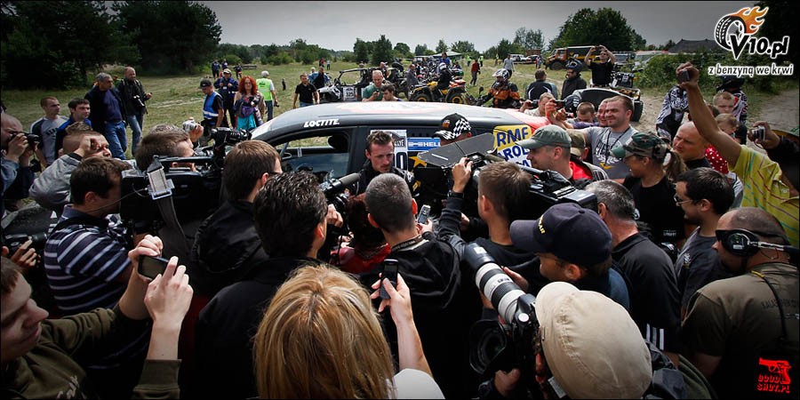 Rajdowy debiut Adama Maysza podczas Rajdu Drezno - Wrocaw w obiektywie Przemka Skry