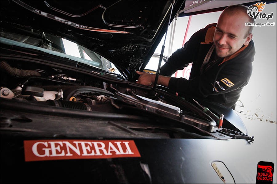 Rajdowy debiut Adama Maysza podczas Rajdu Drezno - Wrocaw w obiektywie Przemka Skry