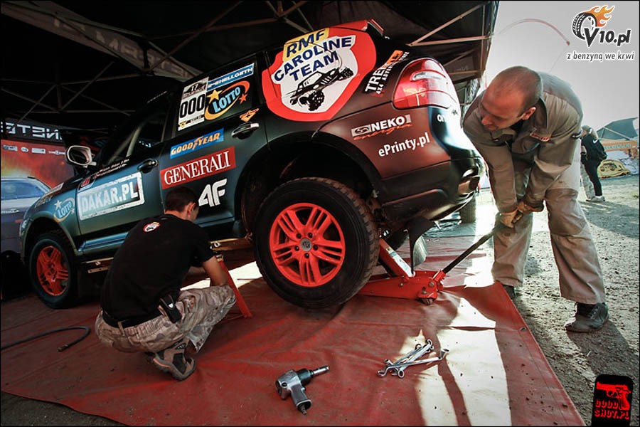 Rajdowy debiut Adama Maysza podczas Rajdu Drezno - Wrocaw w obiektywie Przemka Skry