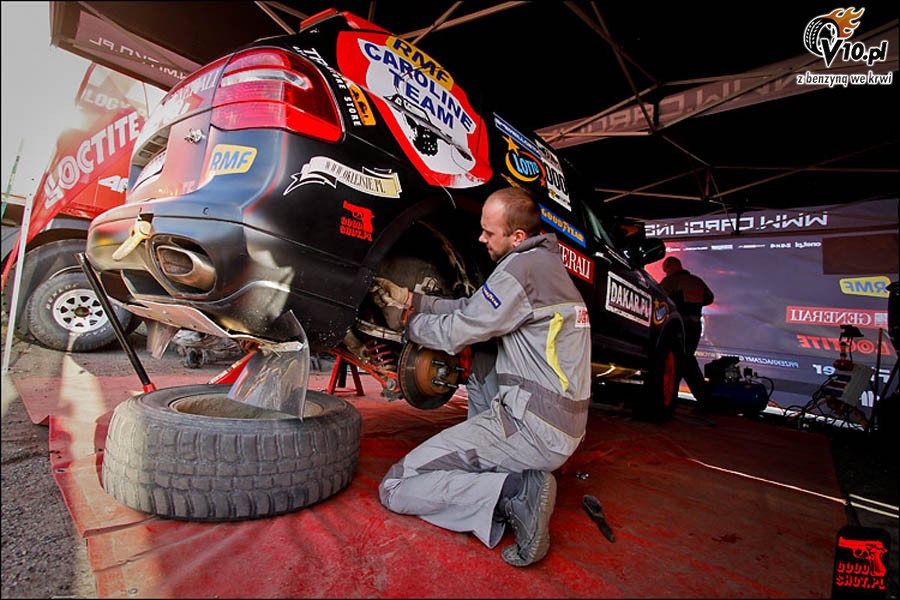 Rajdowy debiut Adama Maysza podczas Rajdu Drezno - Wrocaw w obiektywie Przemka Skry