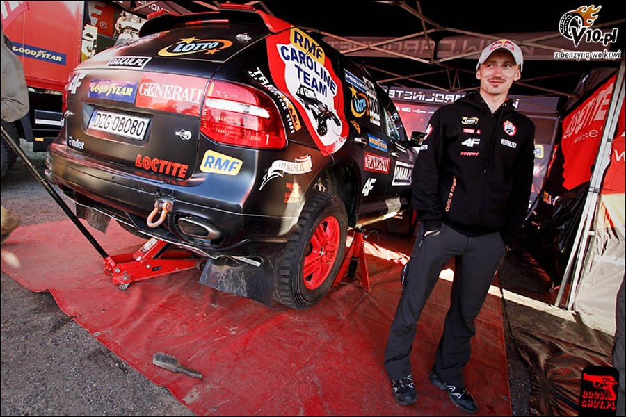 Rajdowy debiut Adama Maysza podczas Rajdu Drezno - Wrocaw w obiektywie Przemka Skry