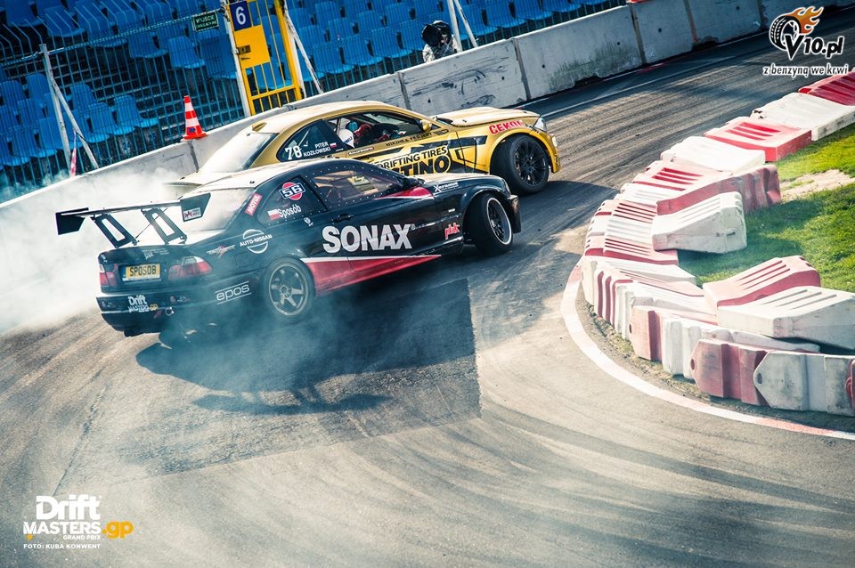 Drift Masters Grand Prix - fenomenalne pojedynki i zwycistwa Deane'a oraz Borkowskiego w Pocku