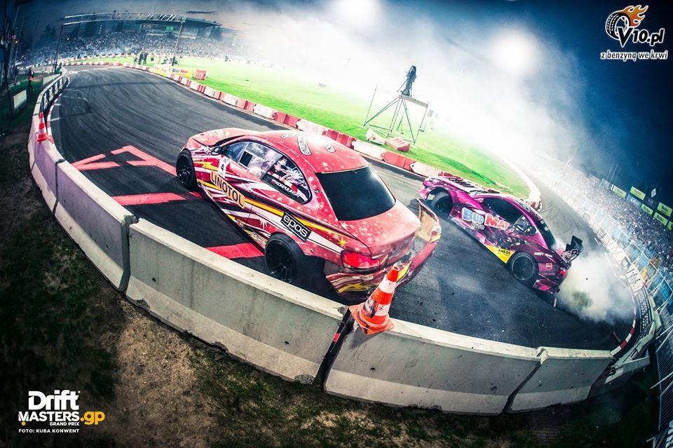 Drift Masters Grand Prix - fenomenalne pojedynki i zwycistwa Deane'a oraz Borkowskiego w Pocku