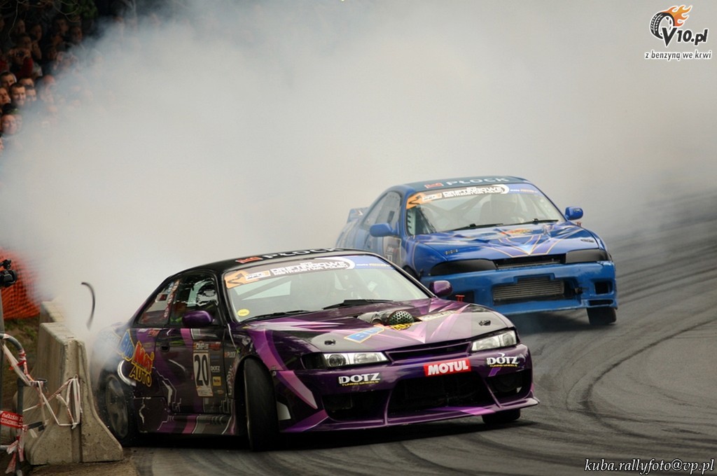 Driftingowe Mistrzostwa Polski - Karpacz 2012 w obiektywie Kuby Kaczyńskiego