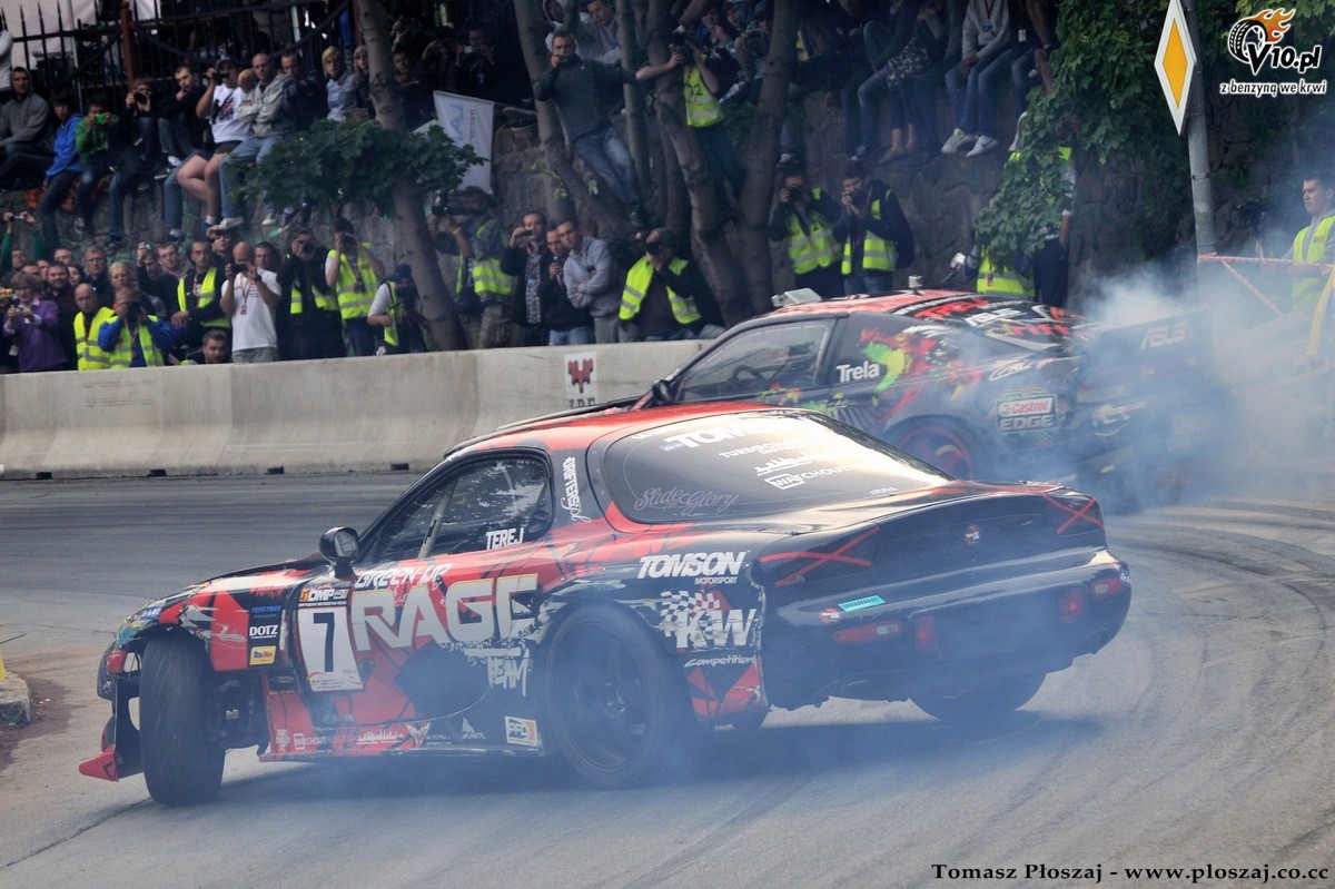 Driftingowe Mistrzostwa Polski - Karpacz 2012 w obiektywie Tomasza Poszaja