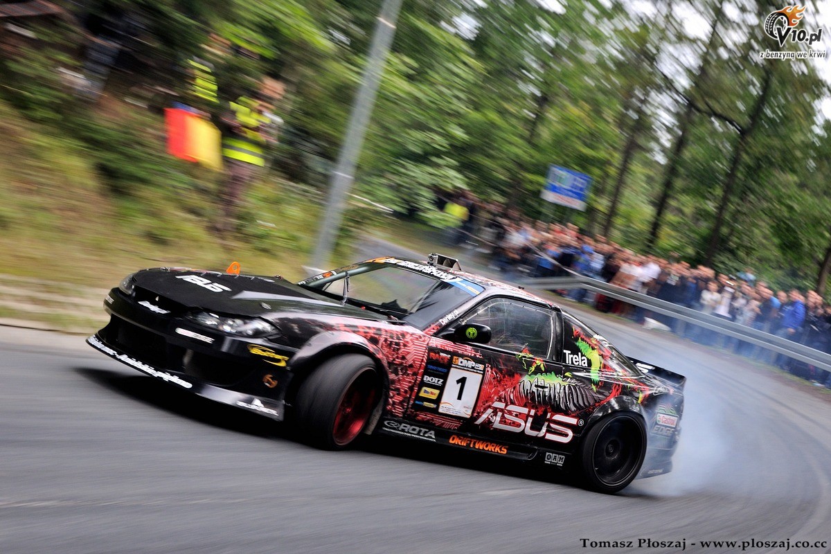 Driftingowe Mistrzostwa Polski - Karpacz 2012 w obiektywie Tomasza Płoszaja