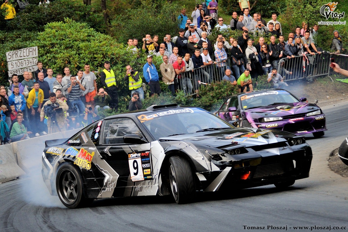 Driftingowe Mistrzostwa Polski - Karpacz 2012 w obiektywie Tomasza Płoszaja