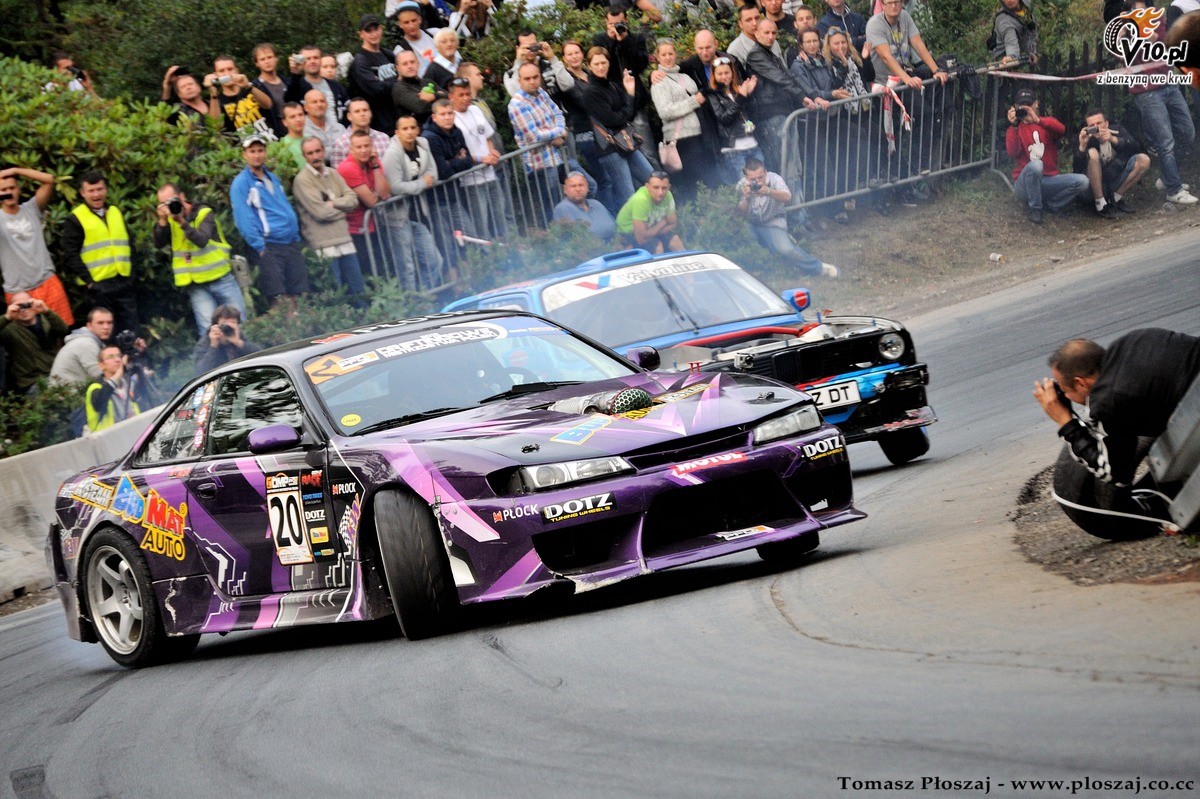 Driftingowe Mistrzostwa Polski - Karpacz 2012 w obiektywie Tomasza Płoszaja