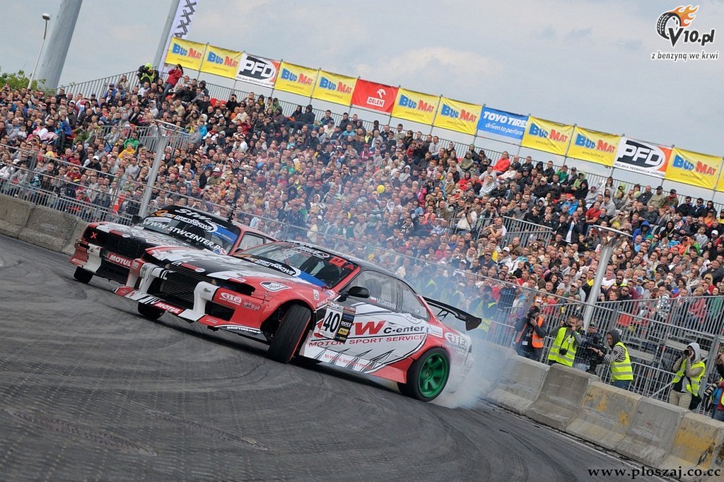 Driftingowe Mistrzostwa Polski - Pock 2012 w obiektywie Tomasza Poszaja