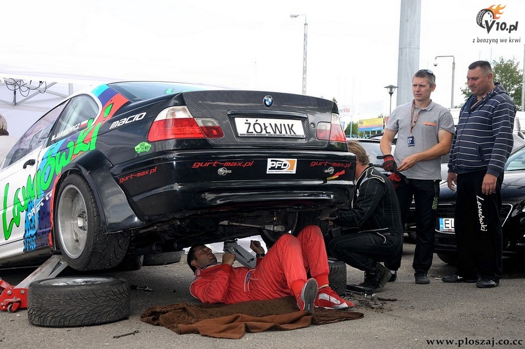 Driftingowe Mistrzostwa Polski - Pock 2012 w obiektywie Tomasza Poszaja