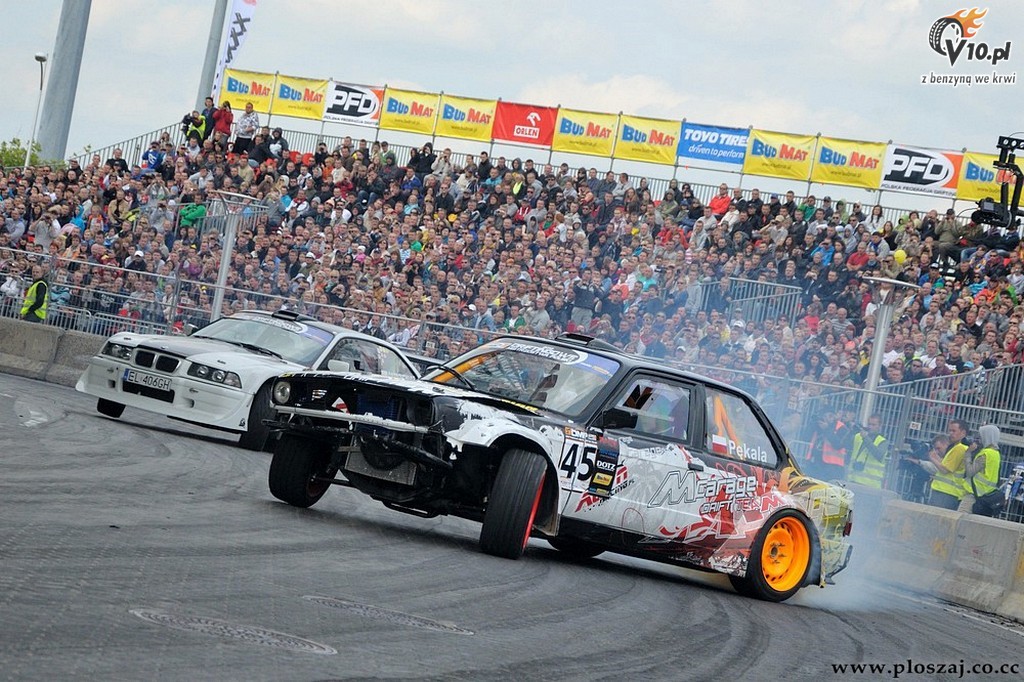Driftingowe Mistrzostwa Polski - Pock 2012 w obiektywie Tomasza Poszaja