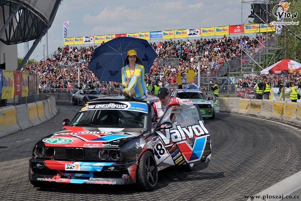 Driftingowe Mistrzostwa Polski - Pock 2012 w obiektywie Tomasza Poszaja