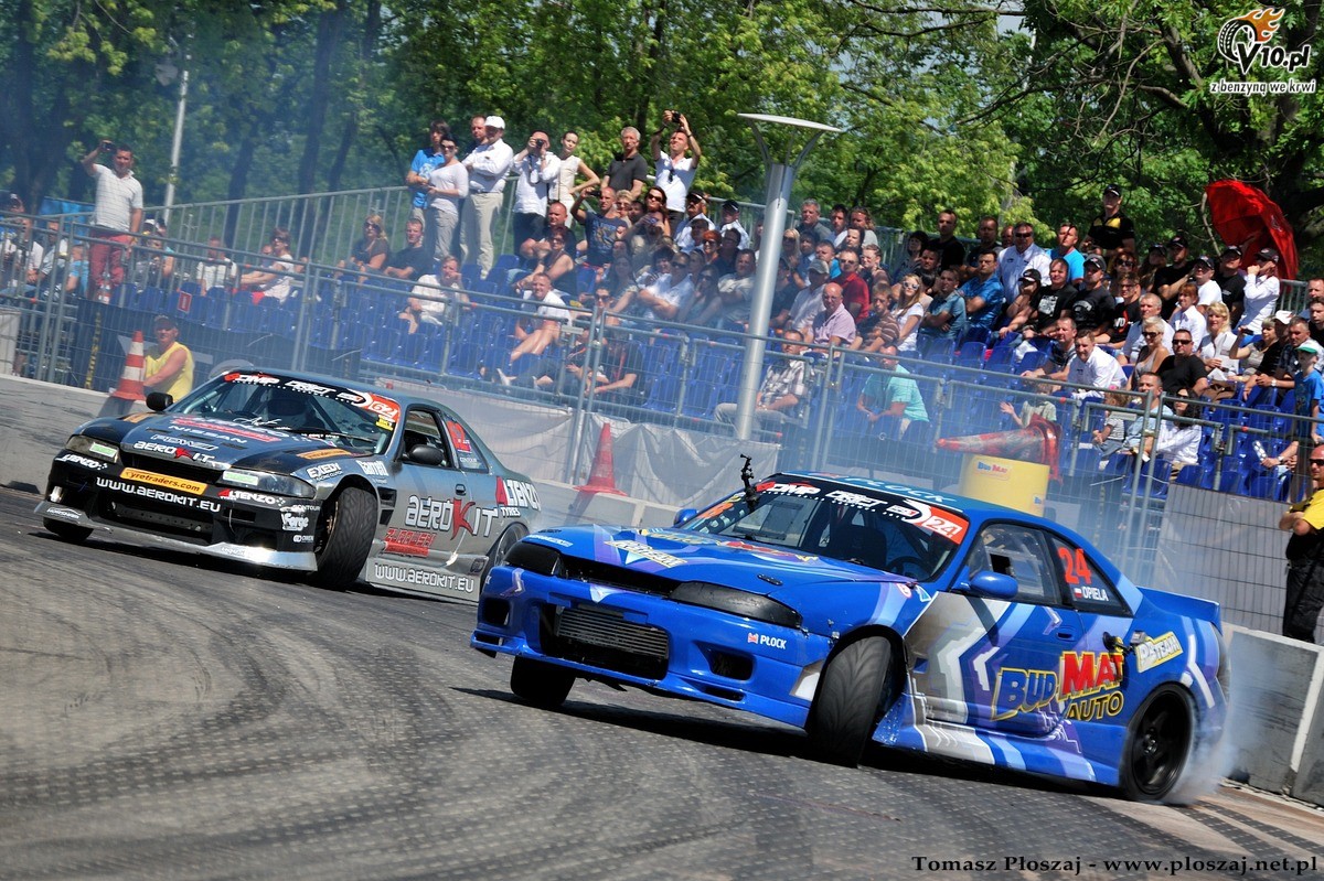 Driftingowe Mistrzostwa Polski - Płock 2013 w obiektywie Tomasza Płoszaja