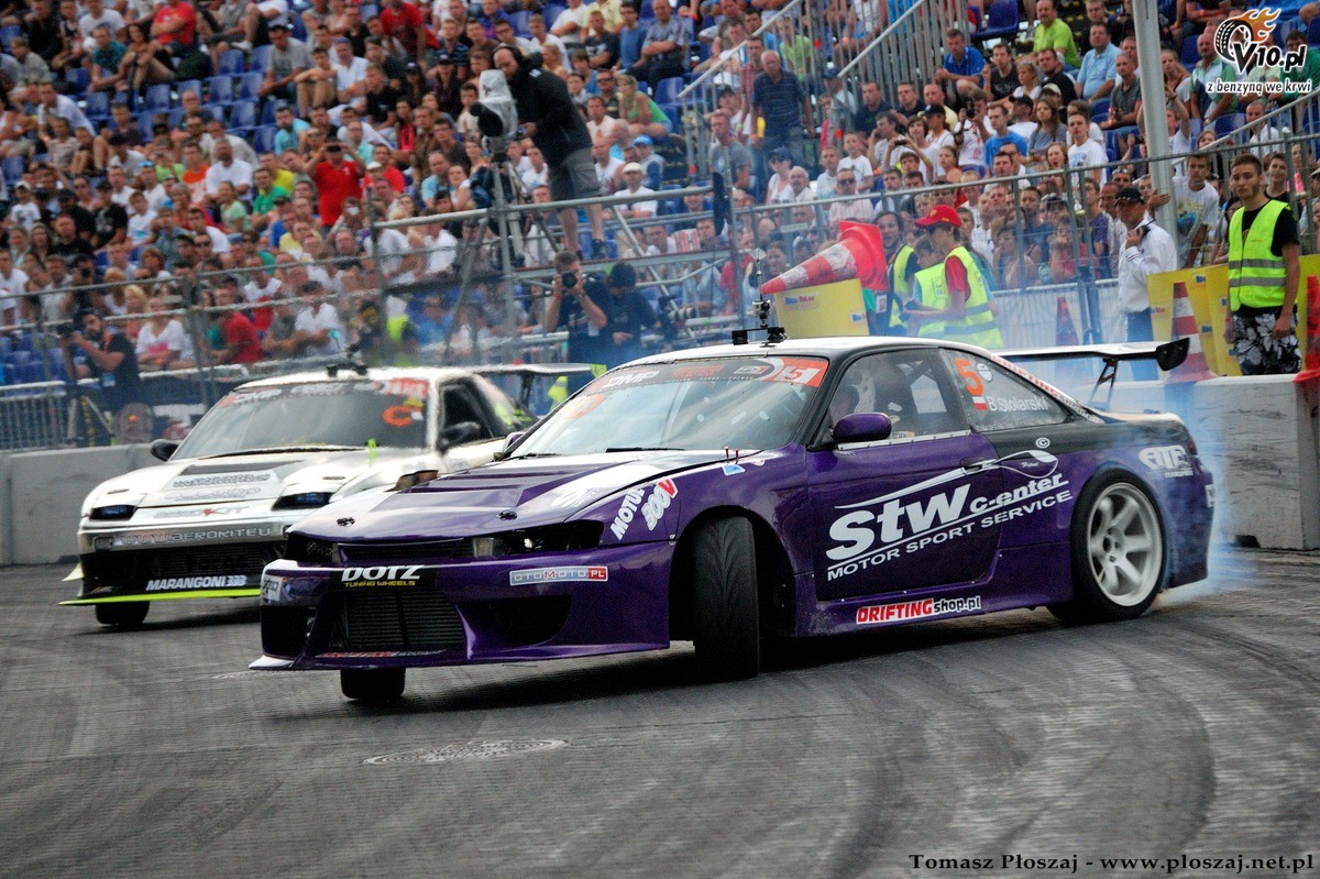 Driftingowe Mistrzostwa Polski - Płock 2013 w obiektywie Tomasza Płoszaja