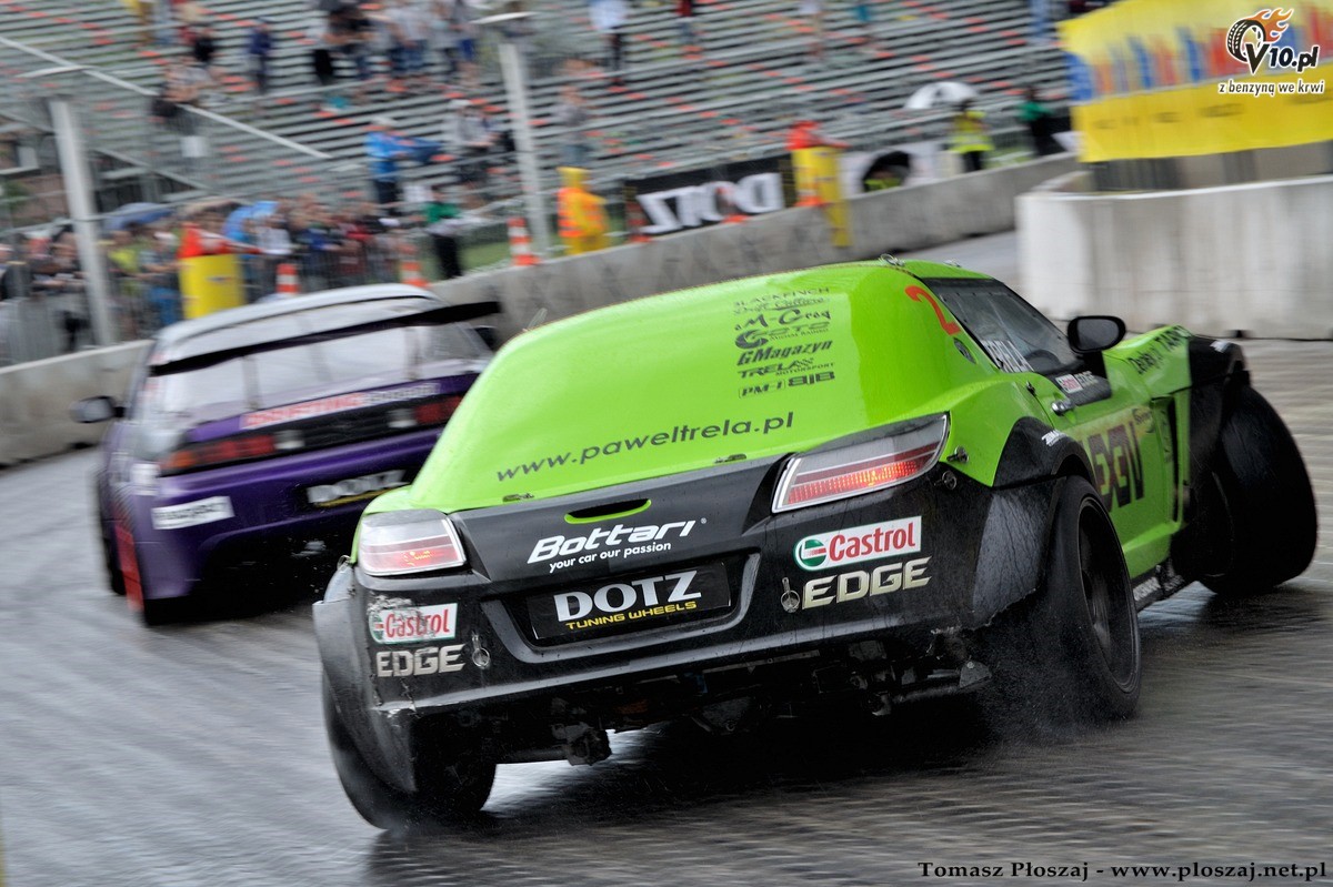 Driftingowe Mistrzostwa Polski - Płock 2013 w obiektywie Tomasza Płoszaja