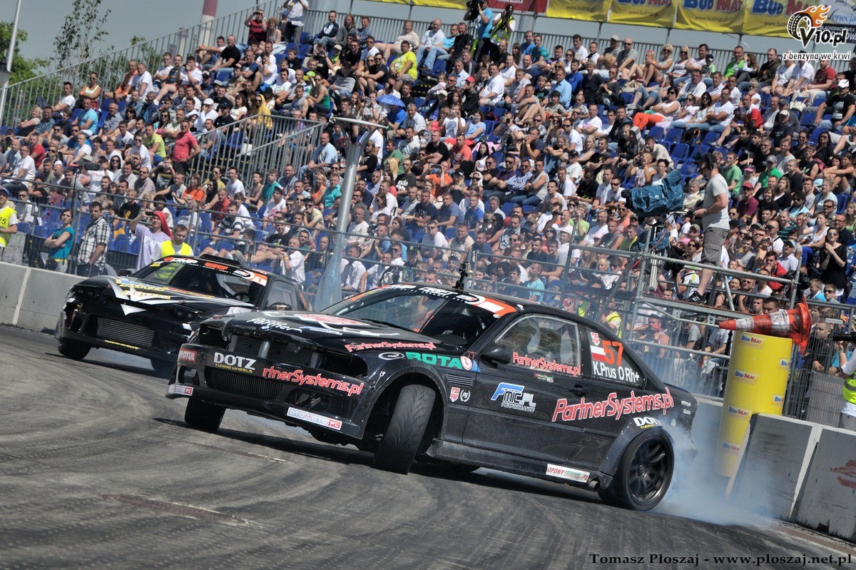 Driftingowe Mistrzostwa Polski - Pock 2013 w obiektywie Tomasza Poszaja