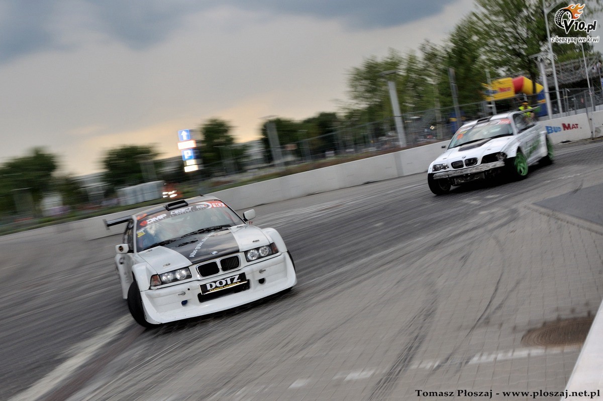 Driftingowe Mistrzostwa Polski - Pock 2013 w obiektywie Tomasza Poszaja