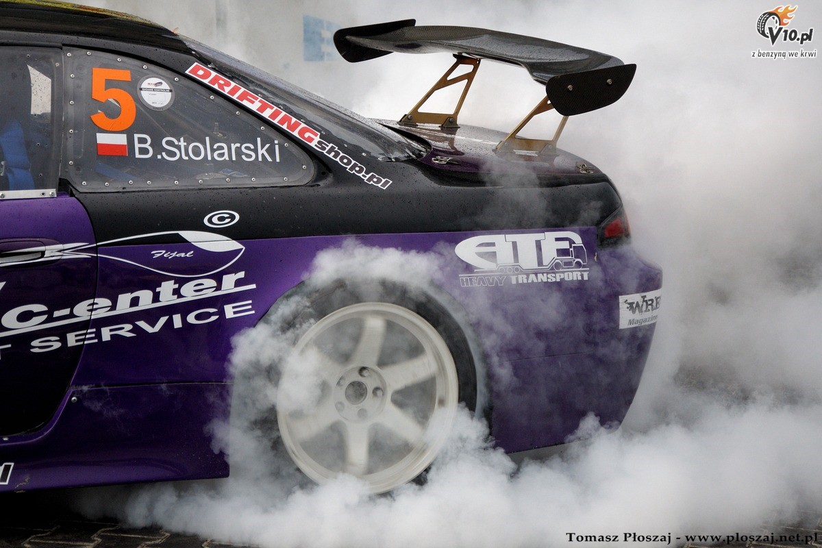 Driftingowe Mistrzostwa Polski - Pock 2013 w obiektywie Tomasza Poszaja