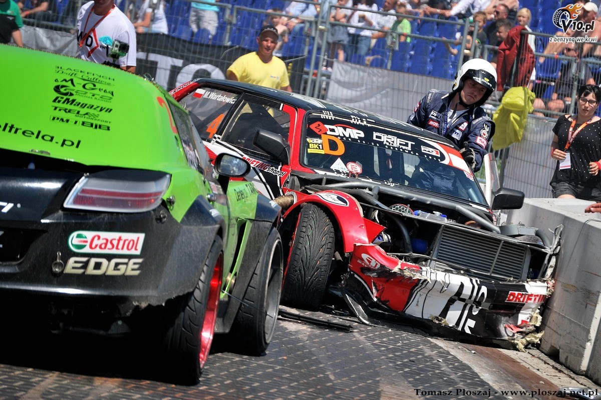 Driftingowe Mistrzostwa Polski - Pock 2013 w obiektywie Tomasza Poszaja