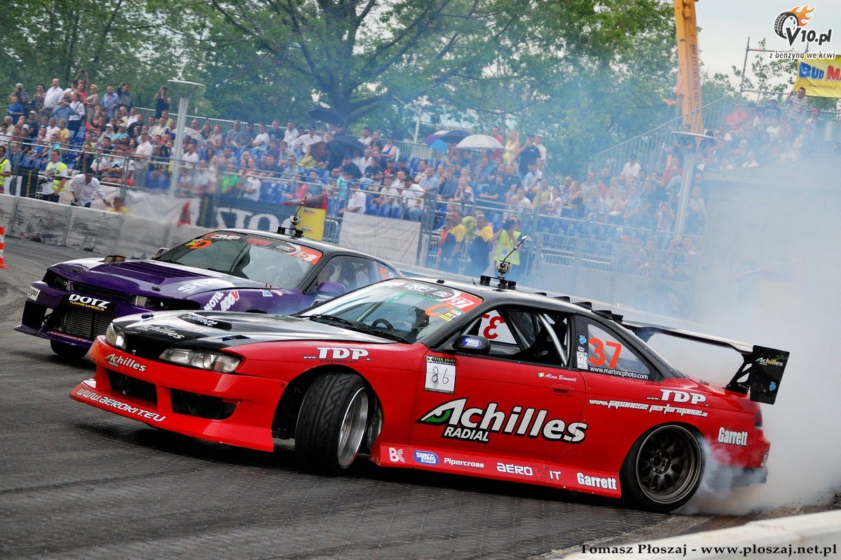 Driftingowe Mistrzostwa Polski - Pock 2013 w obiektywie Tomasza Poszaja