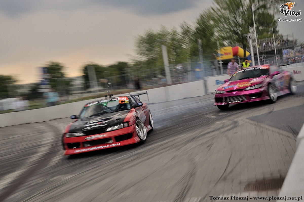 Driftingowe Mistrzostwa Polski - Pock 2013 w obiektywie Tomasza Poszaja