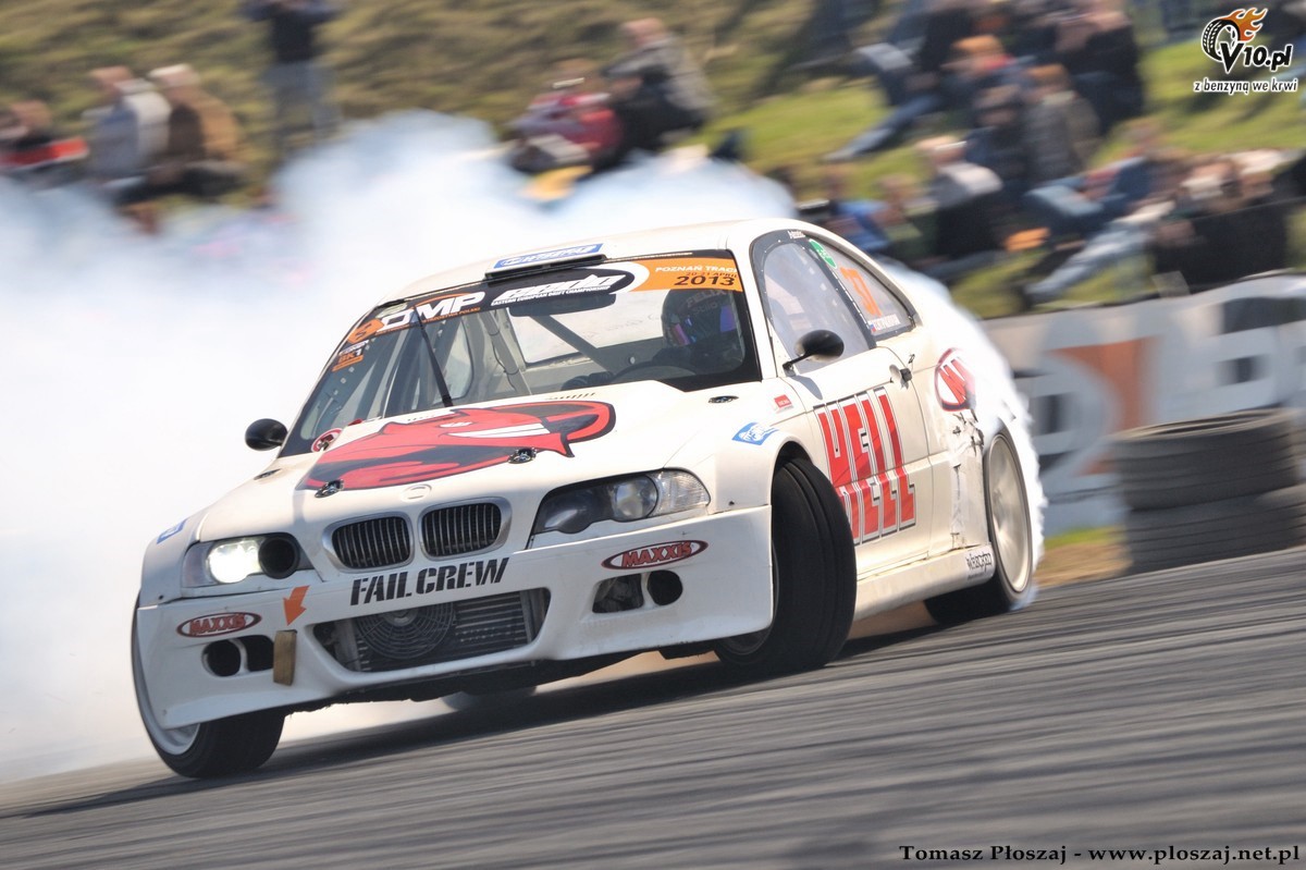 Driftingowe Mistrzostwa Polski - Pozna 2013 w obiektywie Tomasza Poszaja