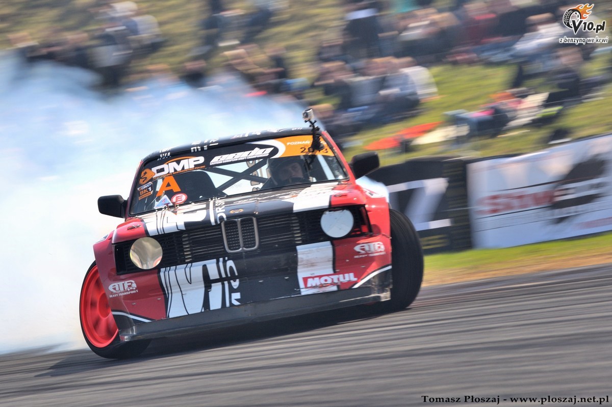 Driftingowe Mistrzostwa Polski - Poznań 2013 w obiektywie Tomasza Płoszaja