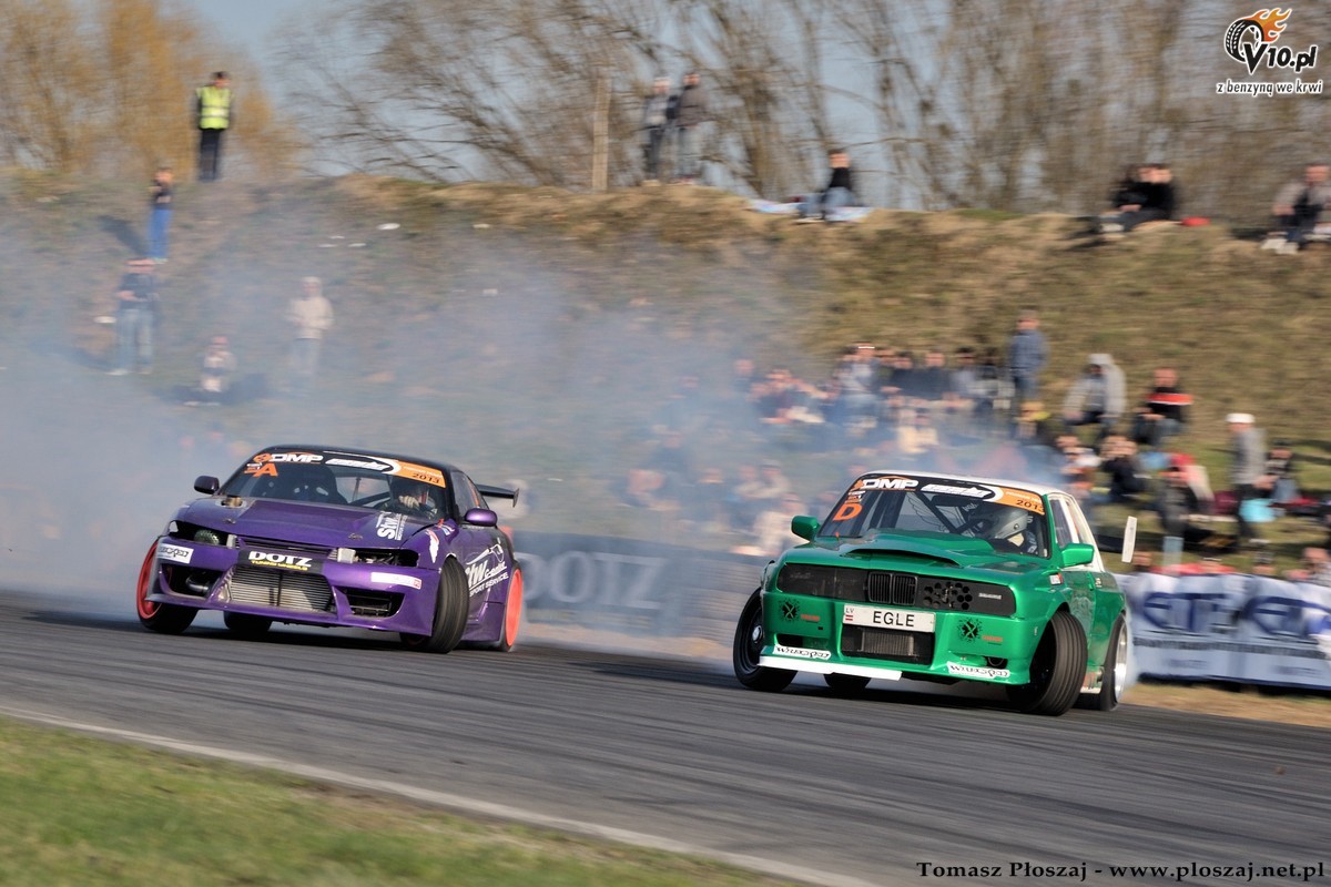 Driftingowe Mistrzostwa Polski - Pozna 2013 w obiektywie Tomasza Poszaja