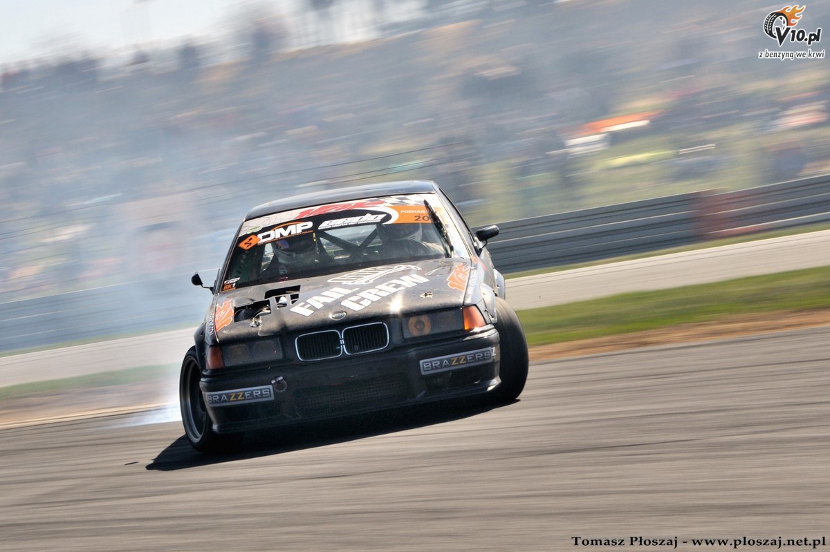 Driftingowe Mistrzostwa Polski - Pozna 2013 w obiektywie Tomasza Poszaja