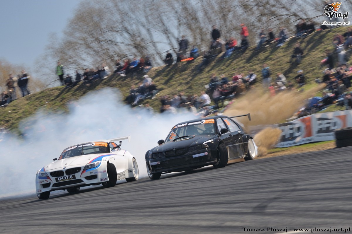 Driftingowe Mistrzostwa Polski - Pozna 2013 w obiektywie Tomasza Poszaja