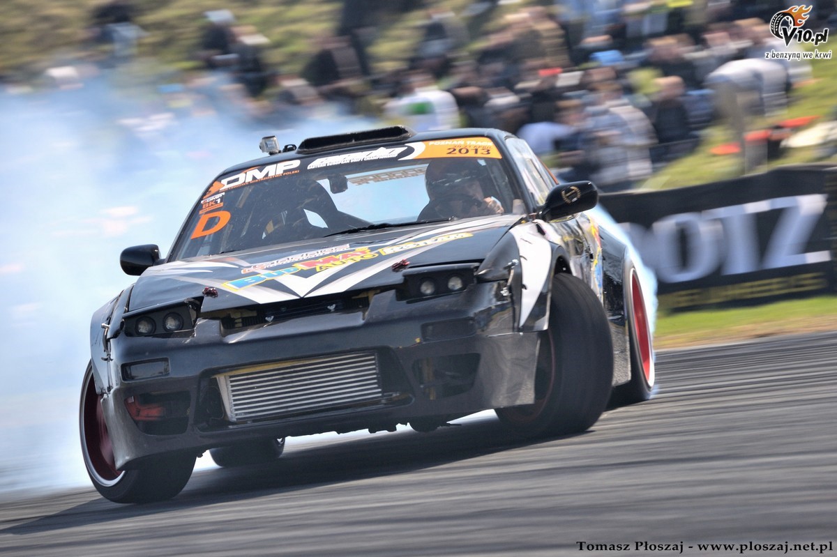 Driftingowe Mistrzostwa Polski - Pozna 2013 w obiektywie Tomasza Poszaja