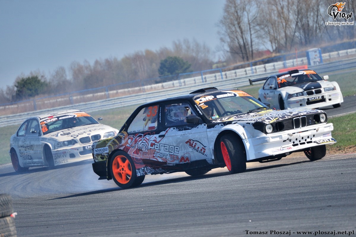 Driftingowe Mistrzostwa Polski - Pozna 2013 w obiektywie Tomasza Poszaja