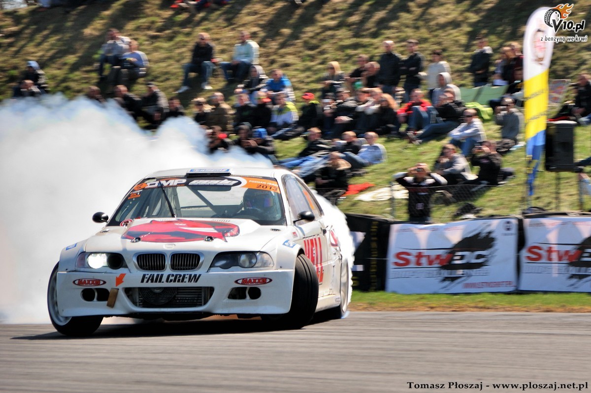 Driftingowe Mistrzostwa Polski - Pozna 2013 w obiektywie Tomasza Poszaja