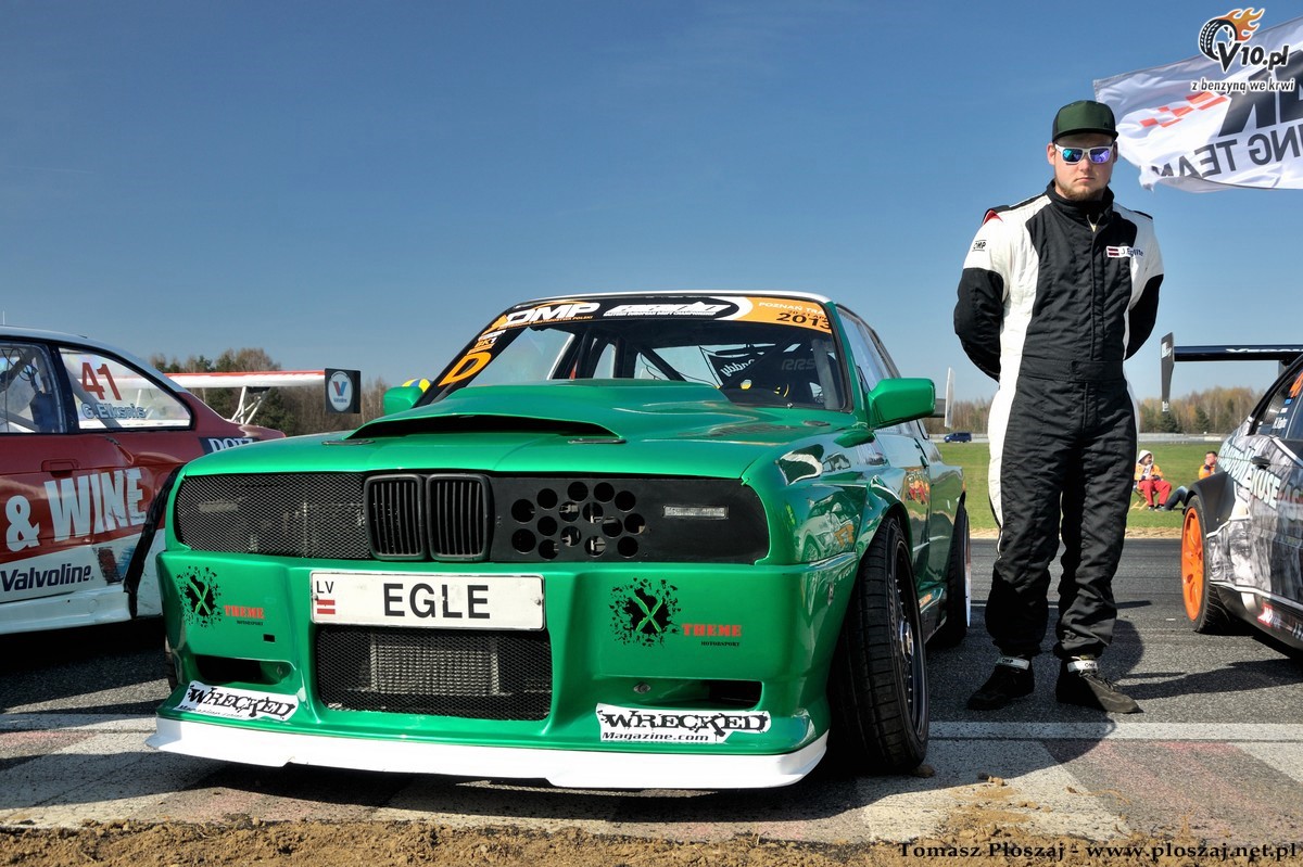 Driftingowe Mistrzostwa Polski - Pozna 2013 w obiektywie Tomasza Poszaja